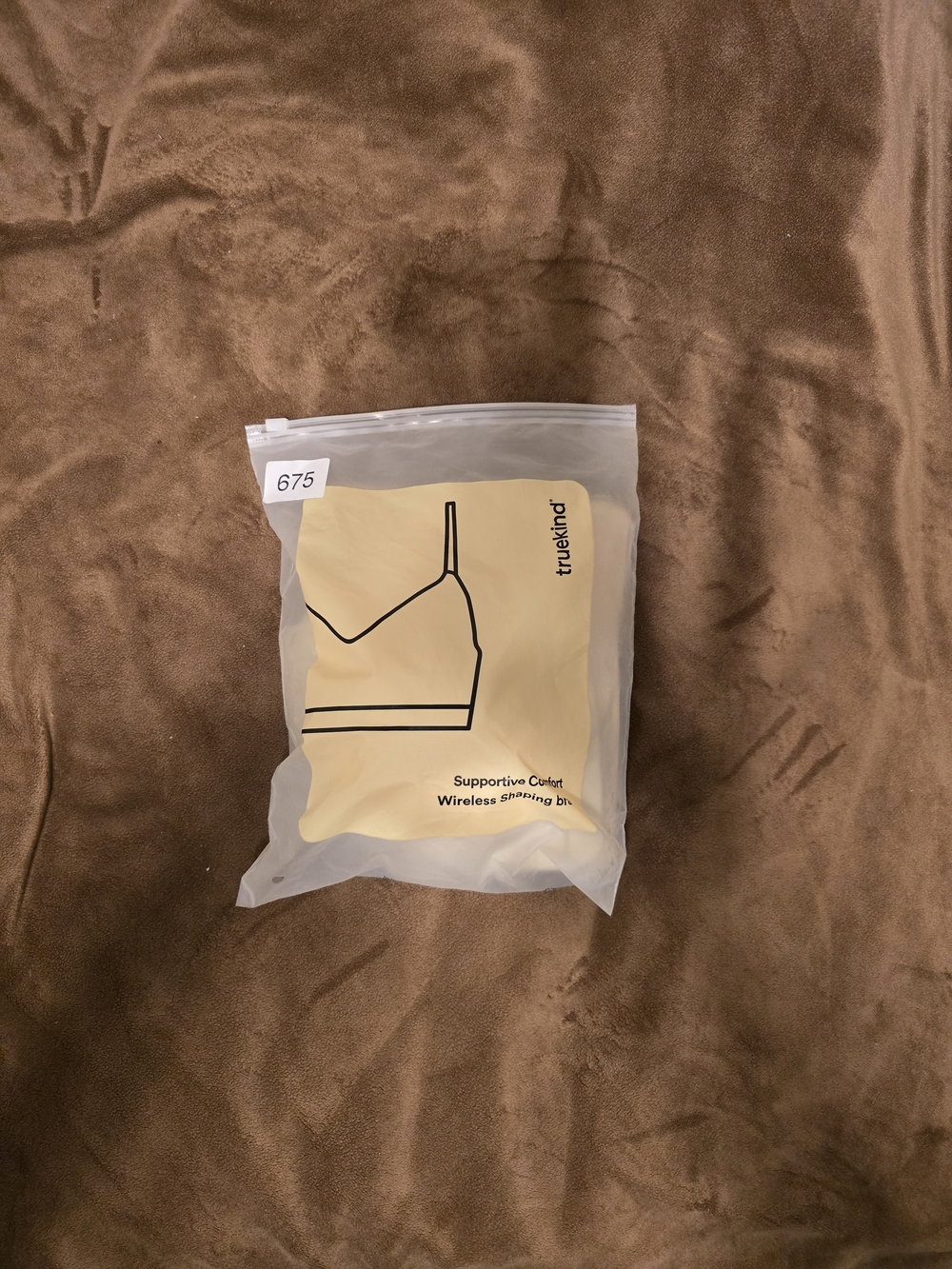Truekind Seamless Wireless Bralette - Beige
